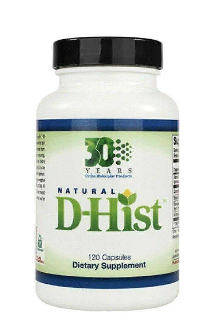 Ortho Molecular D-Hist Natural 120 Capsules