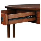 Leick Furniture Mission Corner Computer/Writing Desk, Oak